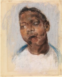 Egy sebesült katona portréja a kezelés előtt alkotó: Henry Tonks