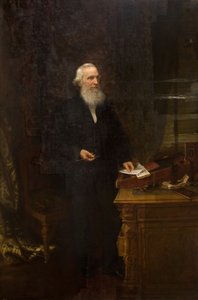 Sir Josiah Mason portréja, 1873.