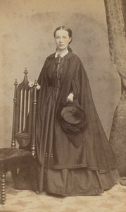 Carrie N. Lacy Carte-de-visit portréja, 1865.