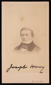 Joseph Henry portréja 1797-1878, 1868.