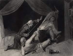 Lord Edward Fitzgerald elfogása árulásért, J.Rogers metszete