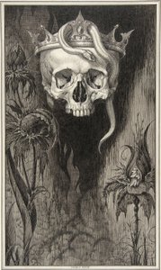 Illusztráció: Malfi hercegnője és A fehér ördög, John Webster (1580 - 1634) két színdarabja, pub.1930