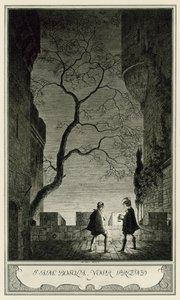 John Webster Malfi hercegnője: Bosola vagyok, a barátod (litho)