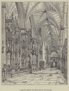 Old St Pauls, az East End északi folyosója alkotó: Henry William Brewer