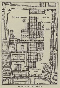 Old St Pauls terve alkotó: Henry William Brewer