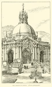 Loyola templom (metszet) alkotó: Henry William Brewer