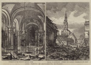 Az árvíz Buda-Pesten, Magyarországon