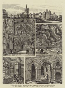 A Holloway College és szanatórium a Virginia Water-ben alkotó: Henry William Brewer