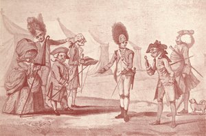 Látogatás a táborba, 1800-1810, 1909 alkotó: Henry William Bunbury