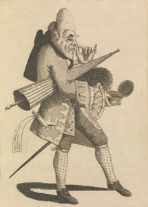 Monsieur Le Médecin, 1771. június 13. alkotó: Henry William Bunbury
