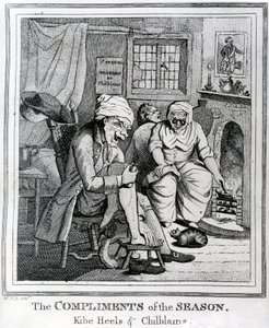The Compliments of the Season, Kibe Heels und Chillblains, 1785 körül