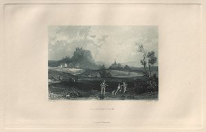 A festői és romantikus Rajna-vidék: Gerolstein, 1928. alkotó: Henry Winkles