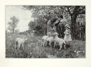 Az óvodában alkotó: Henry Wolf