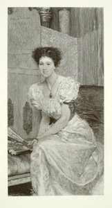Charles W. Wyllie asszony alkotó: Henry Wolf
