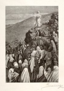 A hegyi beszéd alkotó: Henry Wolf