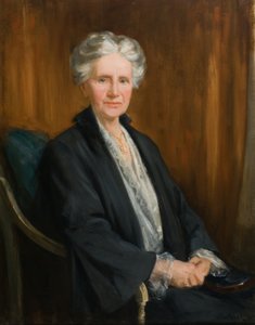 Elizabeth Low asszony, XX. század (olaj, vászon) alkotó: Henry Wright Kerr