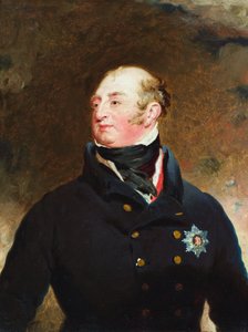 Frigyes, York hercegének portréja (olaj a fedélzeten)