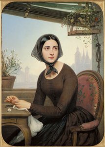 Rigolette Germain távollétében (festmény vászonra) alkotó: Henry de Valcourt Kip