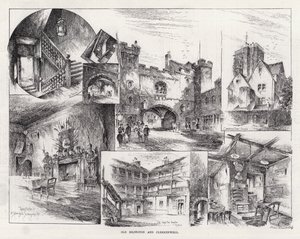 Old Islington és Clerkenwell (metszet) alkotó: Herbert (after) Railton