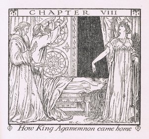 Hogyan jött haza Agamemnon király alkotó: Herbert Cole