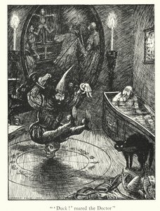 Ingoldsby legendák: Folkestone-i pióca (litográfia) alkotó: Herbert Cole