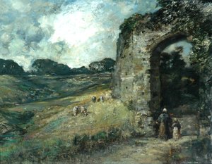 New Gate, Winchelsea, 1904 alkotó: Herbert Goodall