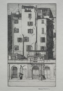 Magas házak, Menton