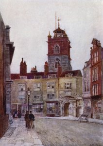 St Giles, Cripplegate (színes litó) alkotó: Herbert Menzies (after) Marshall