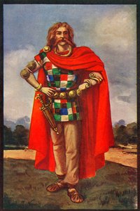 Egy kelta főnök polgári ruhában, 1924.