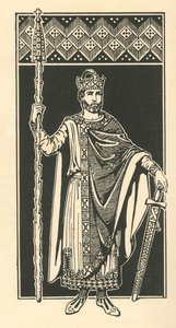 Henrik császár, A szent 1002-1024, 1924. alkotó: Herbert Norris