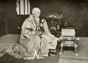Egy buddhista apát, 1910. alkotó: Herbert Ponting