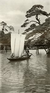 At Matsushima, 1910. alkotó: Herbert Ponting