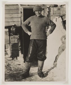 Dr. Wilson a „Terra Nova” expedícióból (1910-13) a Déli-sarkra, Scott kapitány vezetésével (bromidmintás) alkotó: Herbert Ponting