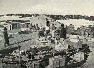 Az ügyek állapota egy héttel a partraszállás után, 1911, 1913 alkotó: Herbert Ponting