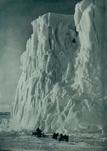 A Barne-gleccser pontja, c19101913, 1913 alkotó: Herbert Ponting