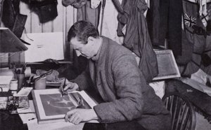 "Wilsonnak, mint művésznek kárpótlás járt" (f/w fotó) alkotó: Herbert Ponting