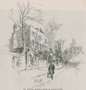 William Morris háza Hammersmithben alkotó: Herbert Railton