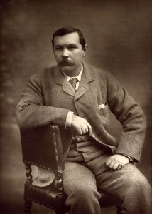 Sir Arthur Conan Doyle portréja 1859-1930, 1893.