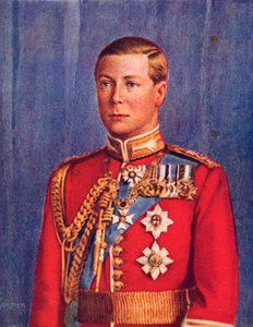 VIII. Edward, 1936-ban megjelent „Őfelsége VIII. Edward király” illusztrációja alkotó: Herbert Vandyk