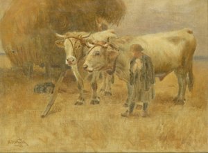 Vázlat az aratógépekhez, 1907.