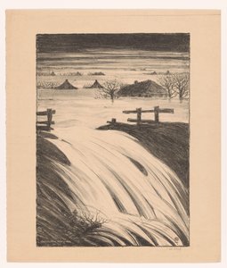 Meuse és Waal árvíz jan. 1926 (eredeti cím a tárgyon)