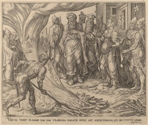 Tamart kivégezték alkotó: Herman Jansz Muller after Maerten van Heemskerck