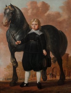 Egy fiatal fiú a lovával, 1646
