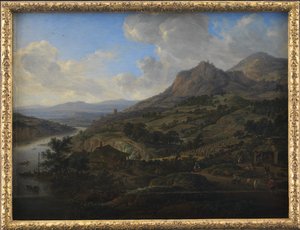 Borszüret a Rajnánál alkotó: Herman Saftleven