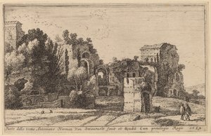 Caracalla fürdői alkotó: Herman van Swanevelt
