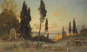 Kilátás a Boszporuszra, Konstantinápoly