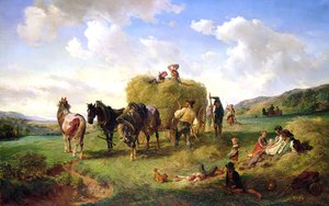 Szénaszüret, 1869