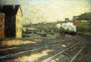 Belépés az Állomásba alkotó: Hermann Pleuer