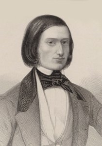 Jacques Offenbach portréja 1819-1880, 1846. alkotó: Hermann Raunheim