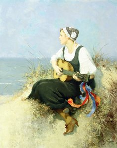 On the Beach (olaj, vászon)